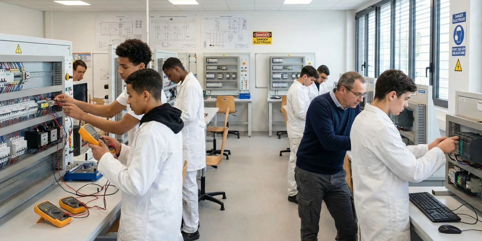 Programme du Bac Pro MELEC : Matières, Compétences Techniques et Stages en Détail