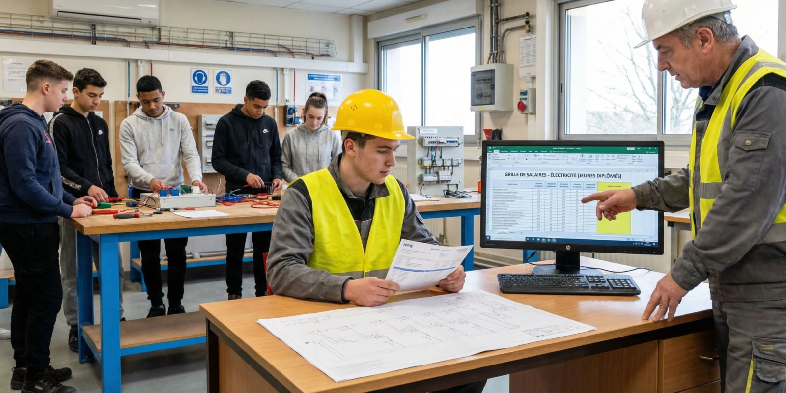 Salaire en Électricité : Rémunération des Diplômés du Bac Pro MELEC